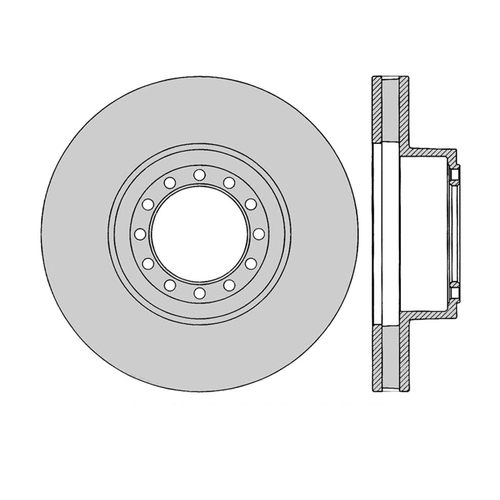 New Genuine PROTEX Rotor - Front #CDR1059
